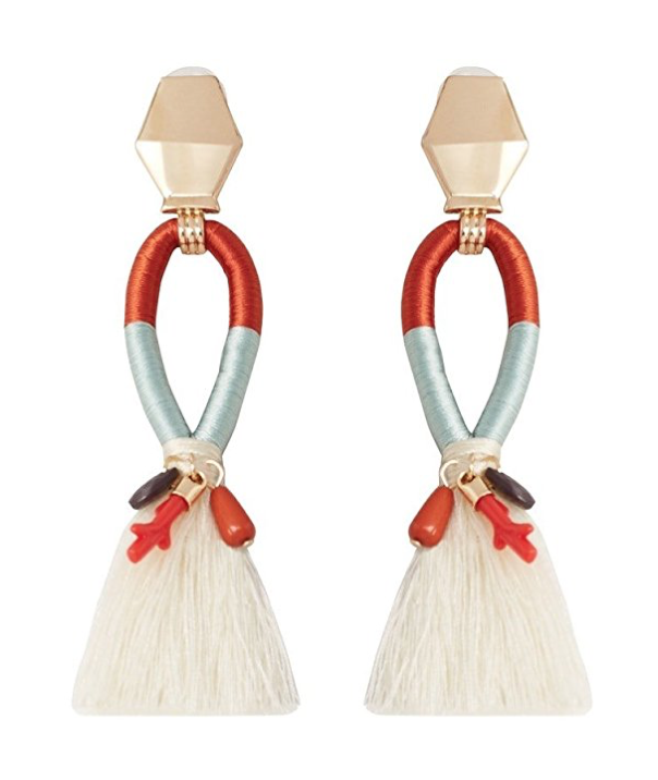 Tassels pendant earrings